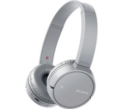 SONY MDR-ZX220BTH Wireless Bluetooth Headphones - Silver